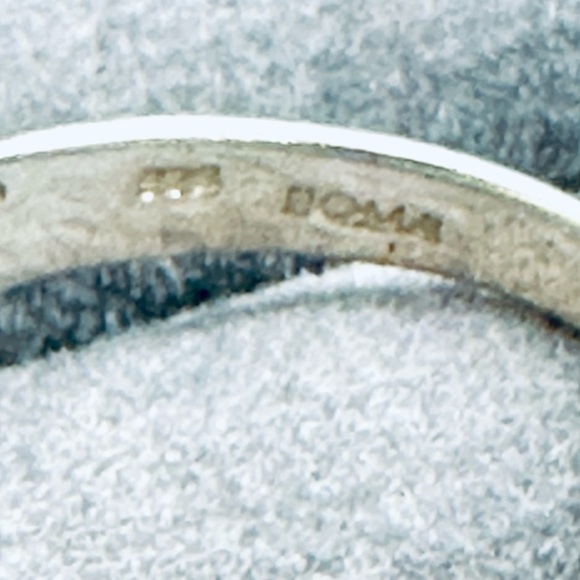Vintage Modernist Silver BOMA Ring - Picture 4 of 13